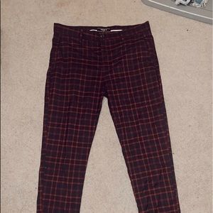 Plaid pants